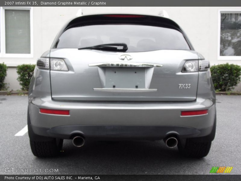 Diamond Graphite Metallic / Graphite 2007 Infiniti FX 35