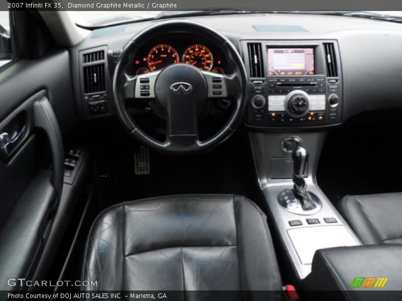 Diamond Graphite Metallic / Graphite 2007 Infiniti FX 35