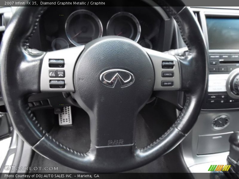 Diamond Graphite Metallic / Graphite 2007 Infiniti FX 35