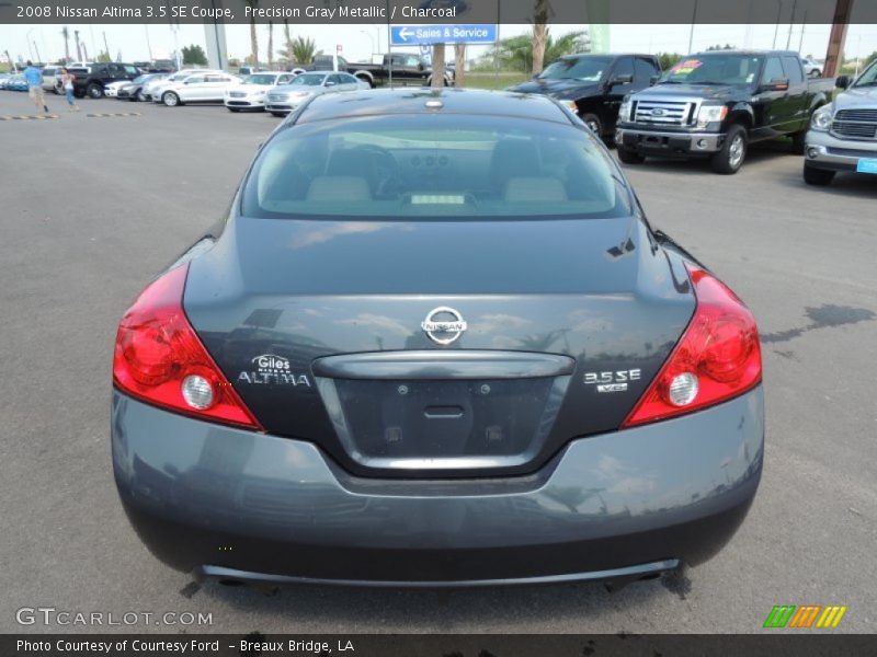 Precision Gray Metallic / Charcoal 2008 Nissan Altima 3.5 SE Coupe