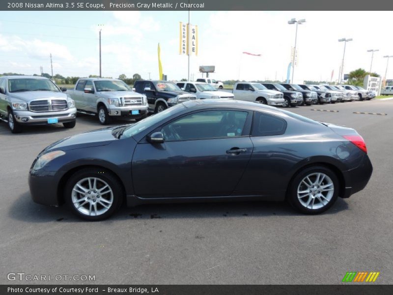 Precision Gray Metallic / Charcoal 2008 Nissan Altima 3.5 SE Coupe