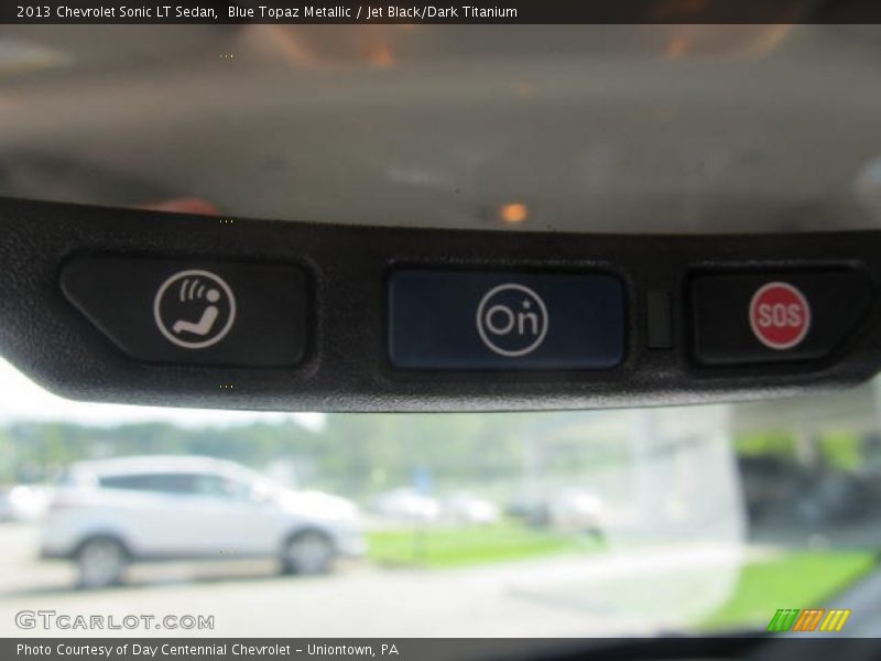 Blue Topaz Metallic / Jet Black/Dark Titanium 2013 Chevrolet Sonic LT Sedan