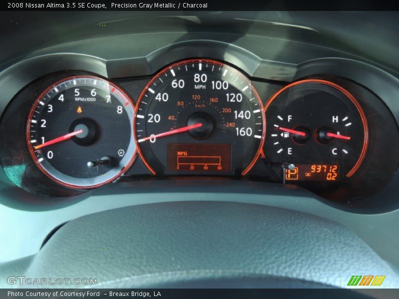 Precision Gray Metallic / Charcoal 2008 Nissan Altima 3.5 SE Coupe