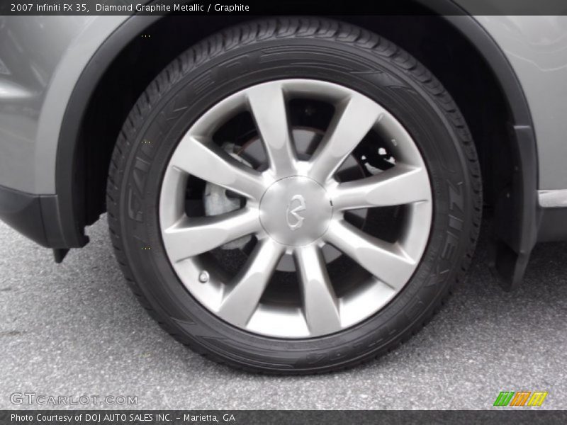 Diamond Graphite Metallic / Graphite 2007 Infiniti FX 35