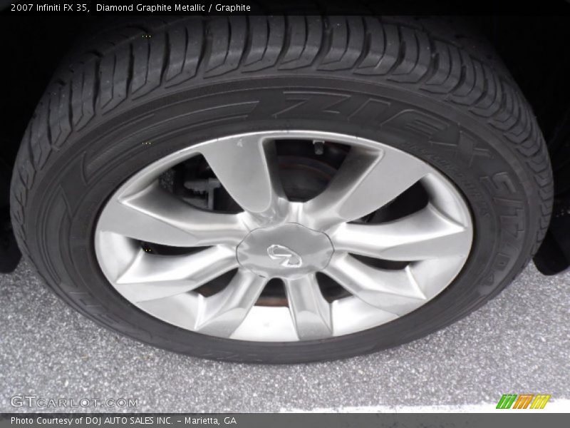 Diamond Graphite Metallic / Graphite 2007 Infiniti FX 35