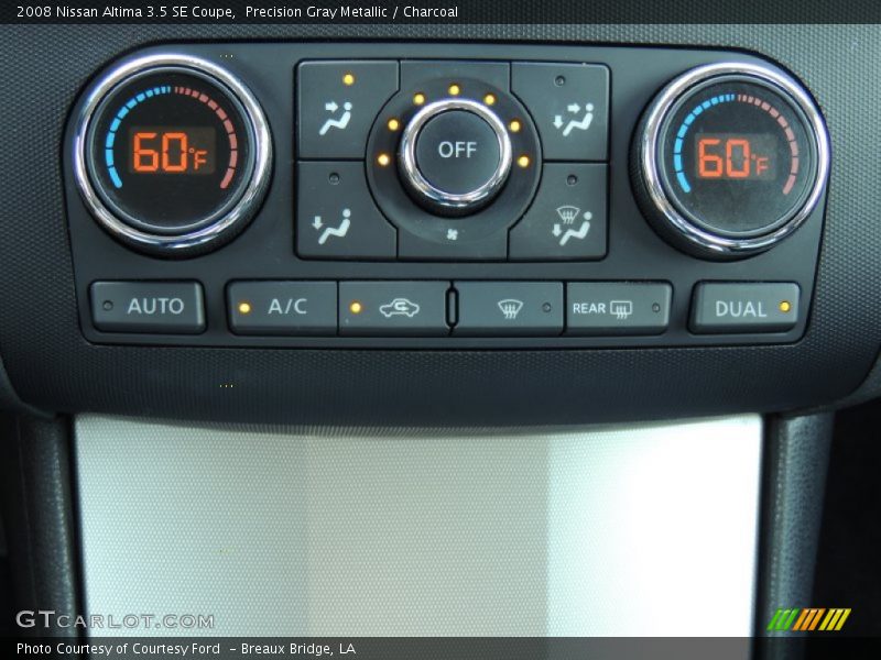 Precision Gray Metallic / Charcoal 2008 Nissan Altima 3.5 SE Coupe