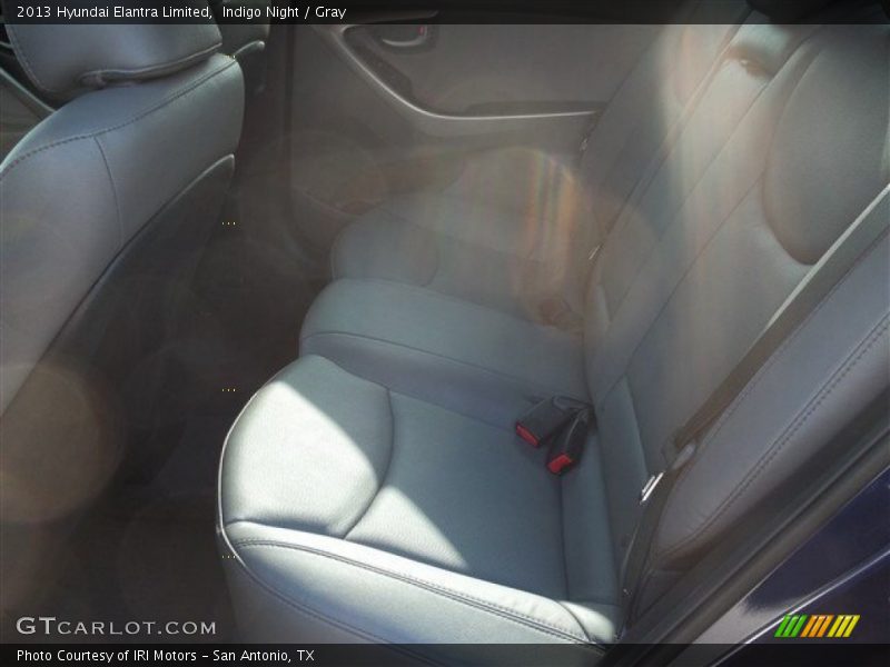 Indigo Night / Gray 2013 Hyundai Elantra Limited