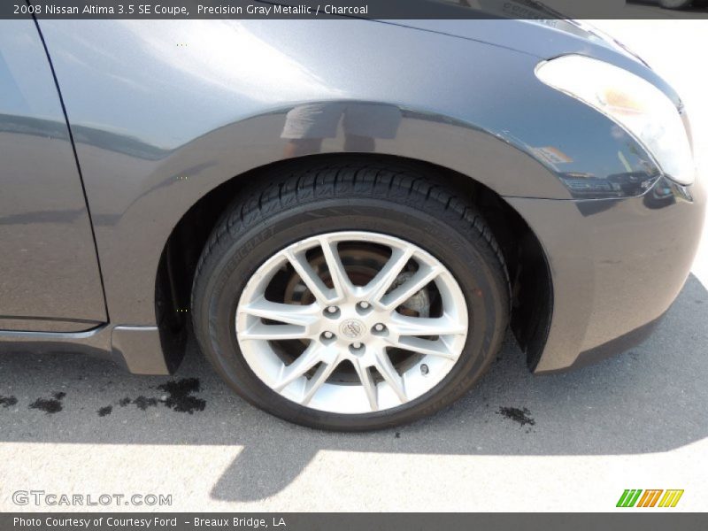 Precision Gray Metallic / Charcoal 2008 Nissan Altima 3.5 SE Coupe