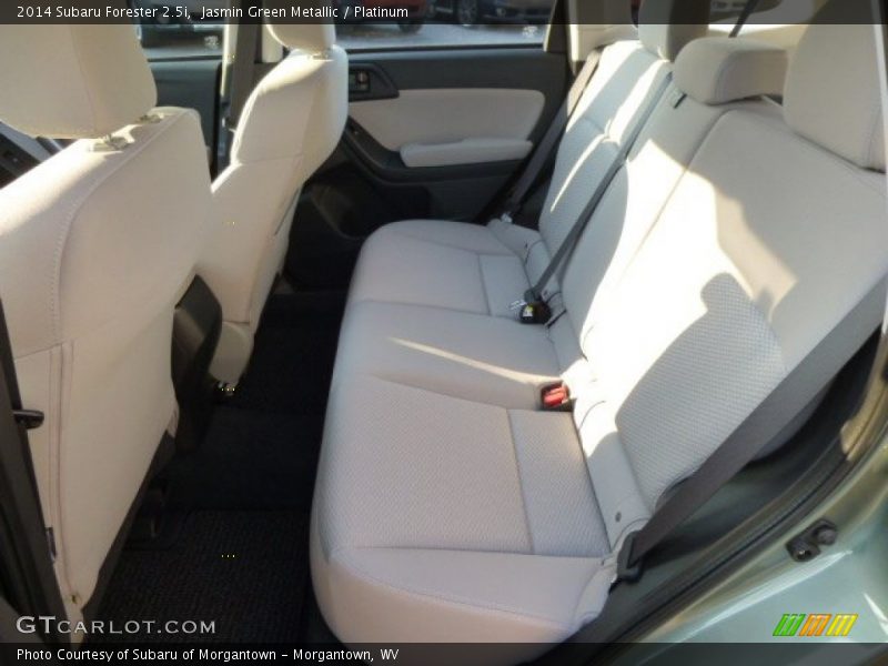 Jasmin Green Metallic / Platinum 2014 Subaru Forester 2.5i
