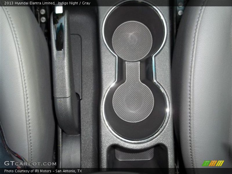 Indigo Night / Gray 2013 Hyundai Elantra Limited