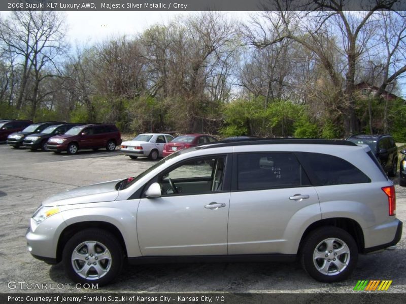 Majestic Silver Metallic / Grey 2008 Suzuki XL7 Luxury AWD