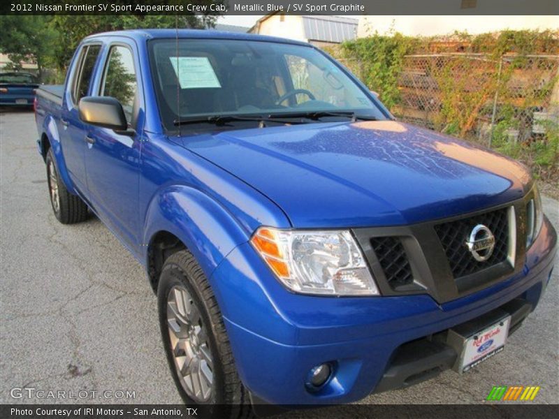 Metallic Blue / SV Sport Graphite 2012 Nissan Frontier SV Sport Appearance Crew Cab