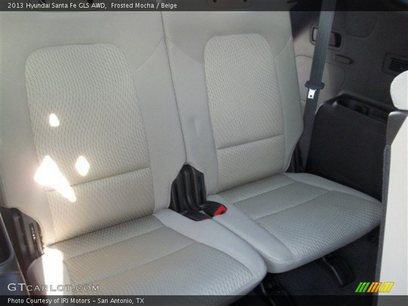 Frosted Mocha / Beige 2013 Hyundai Santa Fe GLS AWD