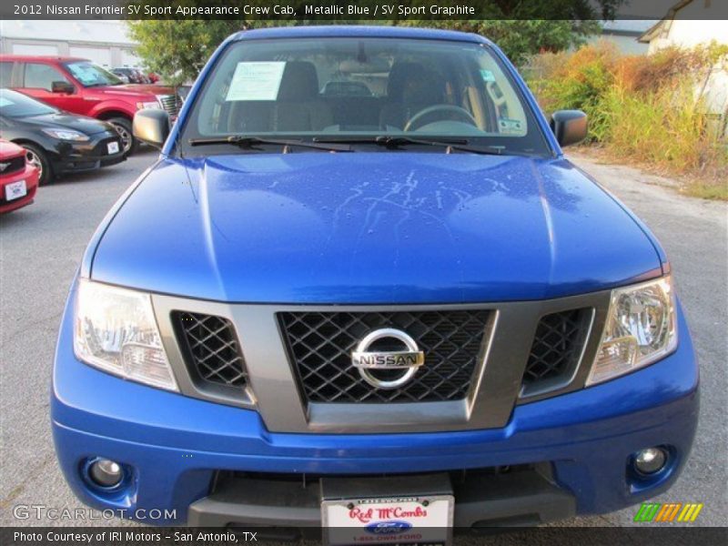 Metallic Blue / SV Sport Graphite 2012 Nissan Frontier SV Sport Appearance Crew Cab