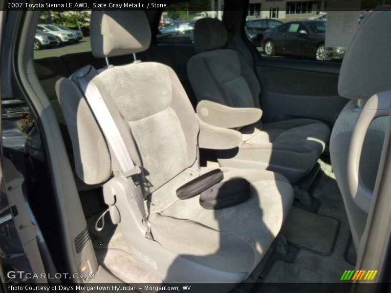 Slate Gray Metallic / Stone 2007 Toyota Sienna LE AWD