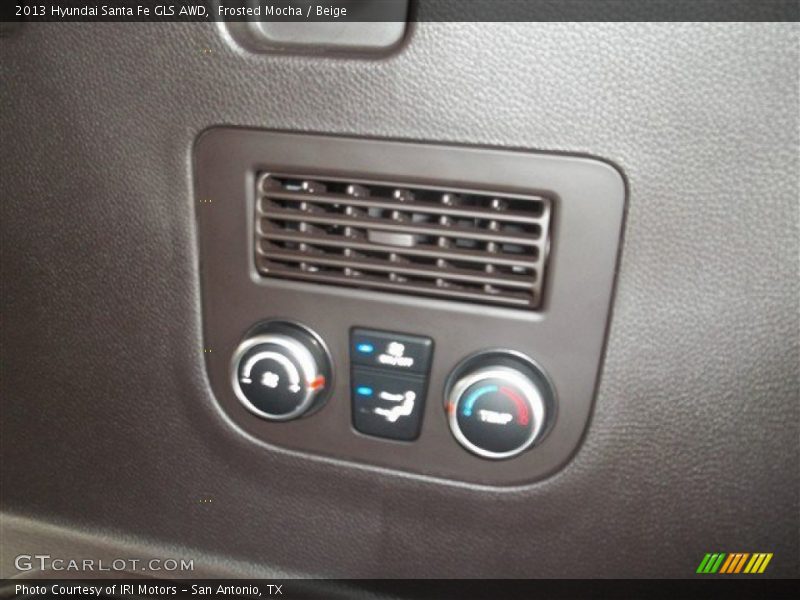 Frosted Mocha / Beige 2013 Hyundai Santa Fe GLS AWD