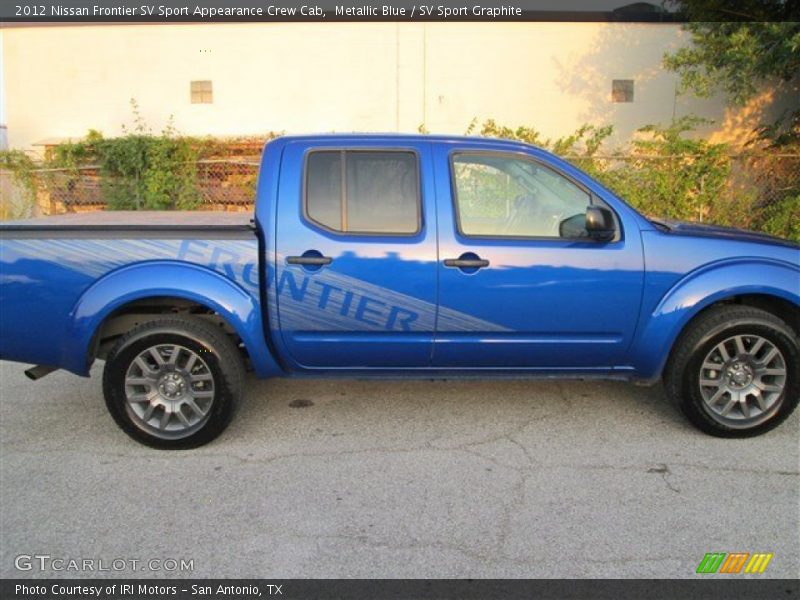 Metallic Blue / SV Sport Graphite 2012 Nissan Frontier SV Sport Appearance Crew Cab
