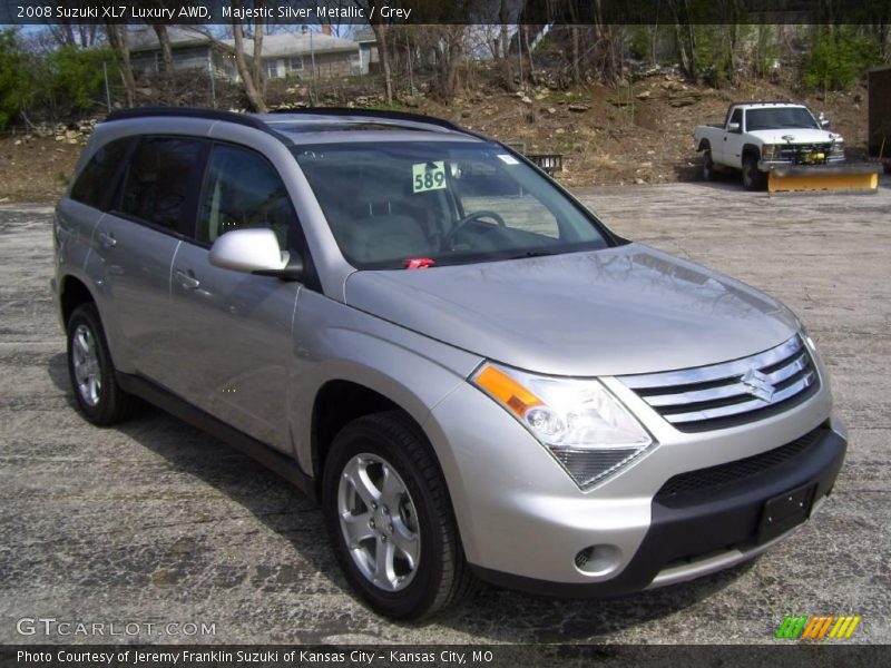 Majestic Silver Metallic / Grey 2008 Suzuki XL7 Luxury AWD