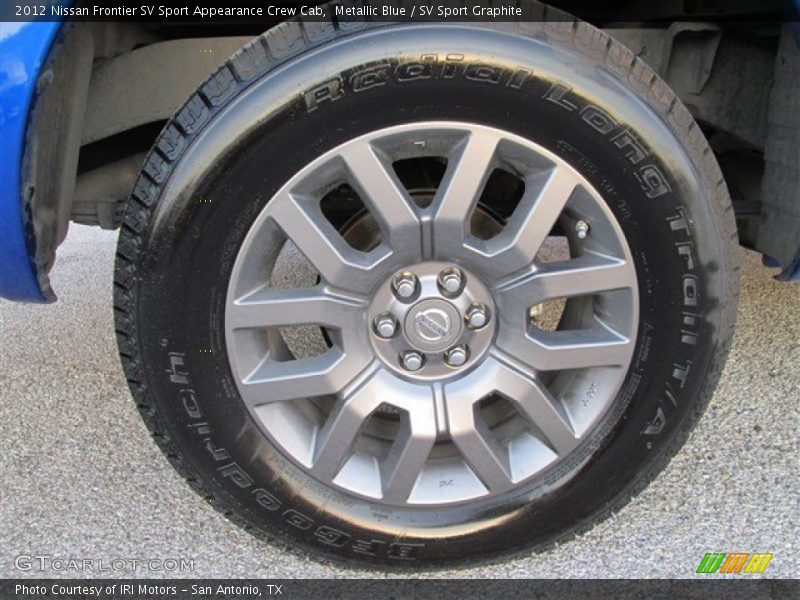Metallic Blue / SV Sport Graphite 2012 Nissan Frontier SV Sport Appearance Crew Cab