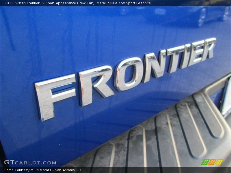 Metallic Blue / SV Sport Graphite 2012 Nissan Frontier SV Sport Appearance Crew Cab