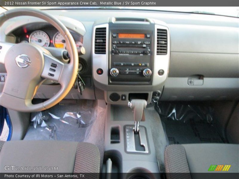 Metallic Blue / SV Sport Graphite 2012 Nissan Frontier SV Sport Appearance Crew Cab