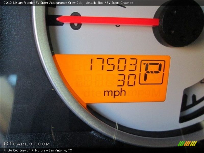 Metallic Blue / SV Sport Graphite 2012 Nissan Frontier SV Sport Appearance Crew Cab