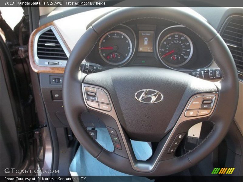  2013 Santa Fe GLS AWD Steering Wheel