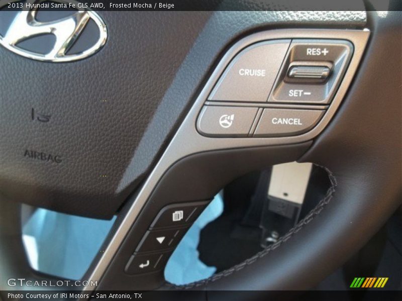 Controls of 2013 Santa Fe GLS AWD