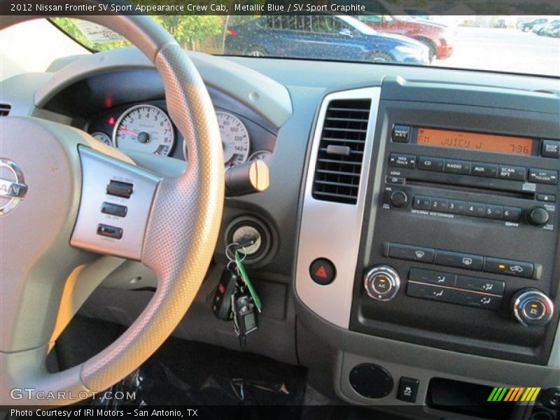 Metallic Blue / SV Sport Graphite 2012 Nissan Frontier SV Sport Appearance Crew Cab