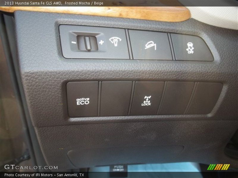 Frosted Mocha / Beige 2013 Hyundai Santa Fe GLS AWD