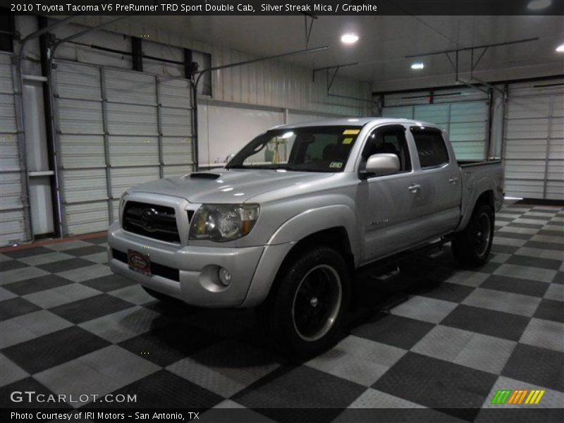 Silver Streak Mica / Graphite 2010 Toyota Tacoma V6 PreRunner TRD Sport Double Cab