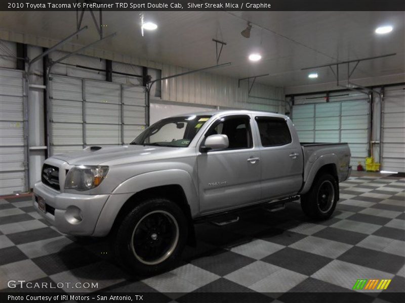 Silver Streak Mica / Graphite 2010 Toyota Tacoma V6 PreRunner TRD Sport Double Cab