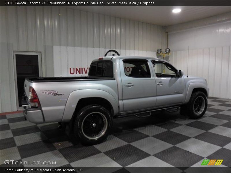 Silver Streak Mica / Graphite 2010 Toyota Tacoma V6 PreRunner TRD Sport Double Cab