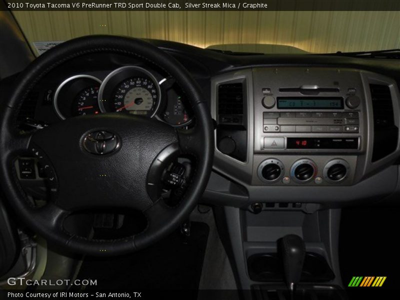 Silver Streak Mica / Graphite 2010 Toyota Tacoma V6 PreRunner TRD Sport Double Cab