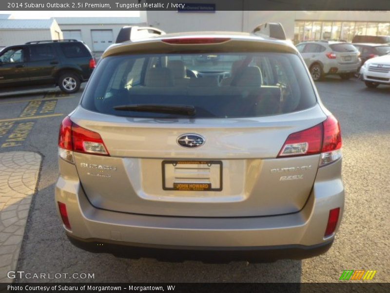 Tungsten Metallic / Ivory 2014 Subaru Outback 2.5i Premium