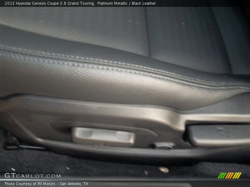 Platinum Metallic / Black Leather 2013 Hyundai Genesis Coupe 3.8 Grand Touring