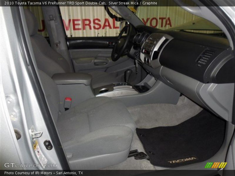 Silver Streak Mica / Graphite 2010 Toyota Tacoma V6 PreRunner TRD Sport Double Cab