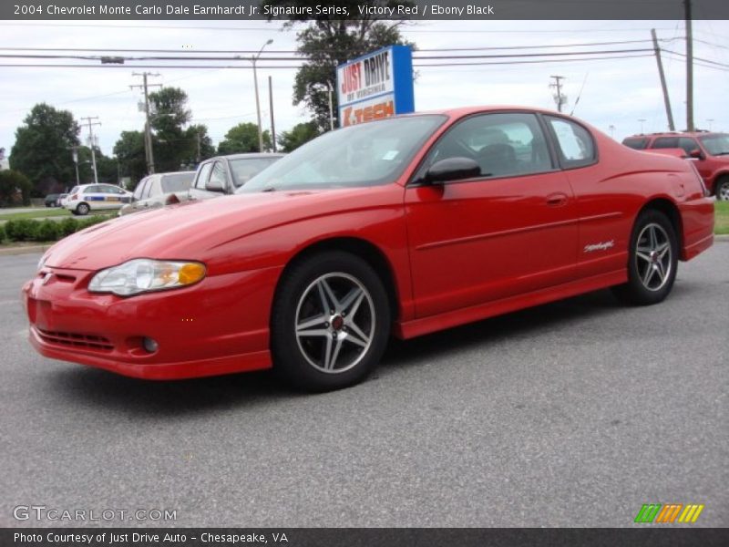 Victory Red / Ebony Black 2004 Chevrolet Monte Carlo Dale Earnhardt Jr. Signature Series