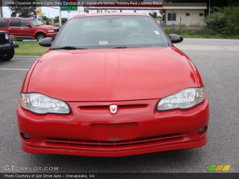 Victory Red / Ebony Black 2004 Chevrolet Monte Carlo Dale Earnhardt Jr. Signature Series