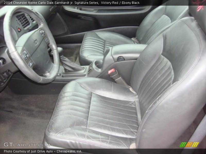 Front Seat of 2004 Monte Carlo Dale Earnhardt Jr. Signature Series