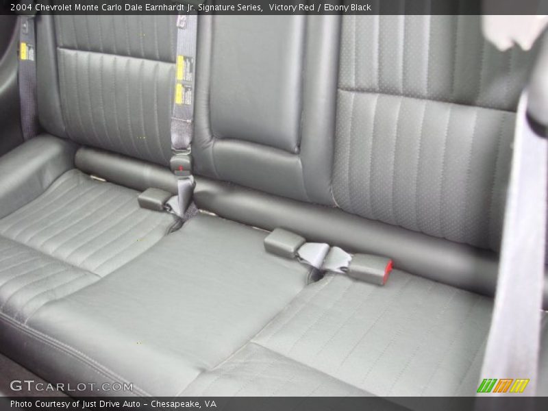 Rear Seat of 2004 Monte Carlo Dale Earnhardt Jr. Signature Series