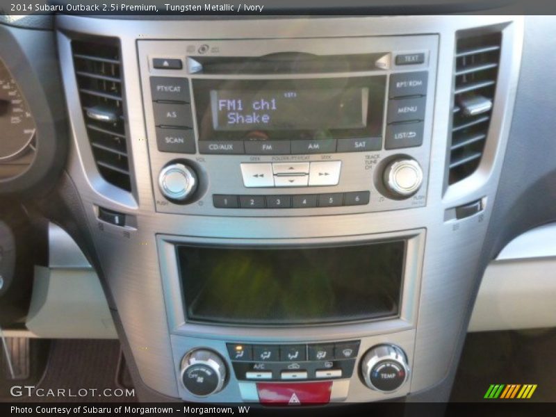 Tungsten Metallic / Ivory 2014 Subaru Outback 2.5i Premium