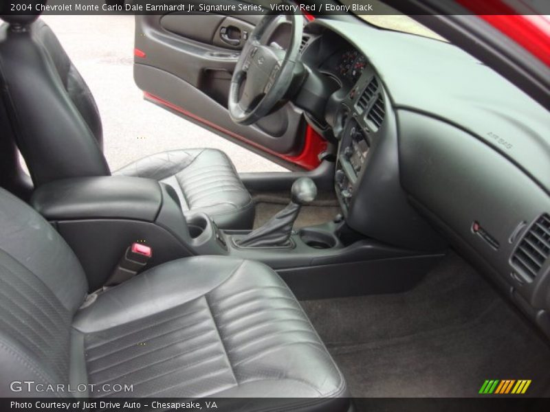  2004 Monte Carlo Dale Earnhardt Jr. Signature Series Ebony Black Interior