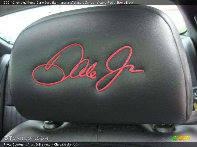embroidered Dale Jr - 2004 Chevrolet Monte Carlo Dale Earnhardt Jr. Signature Series
