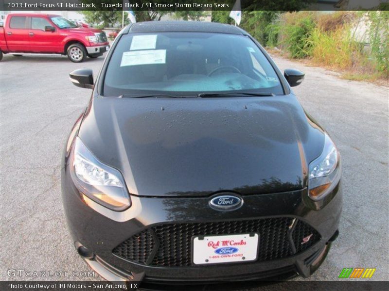 Tuxedo Black / ST Smoke Storm Recaro Seats 2013 Ford Focus ST Hatchback