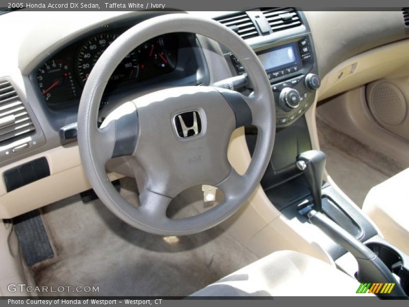 Taffeta White / Ivory 2005 Honda Accord DX Sedan