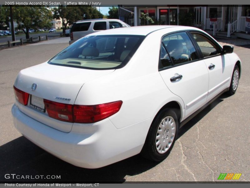 Taffeta White / Ivory 2005 Honda Accord DX Sedan