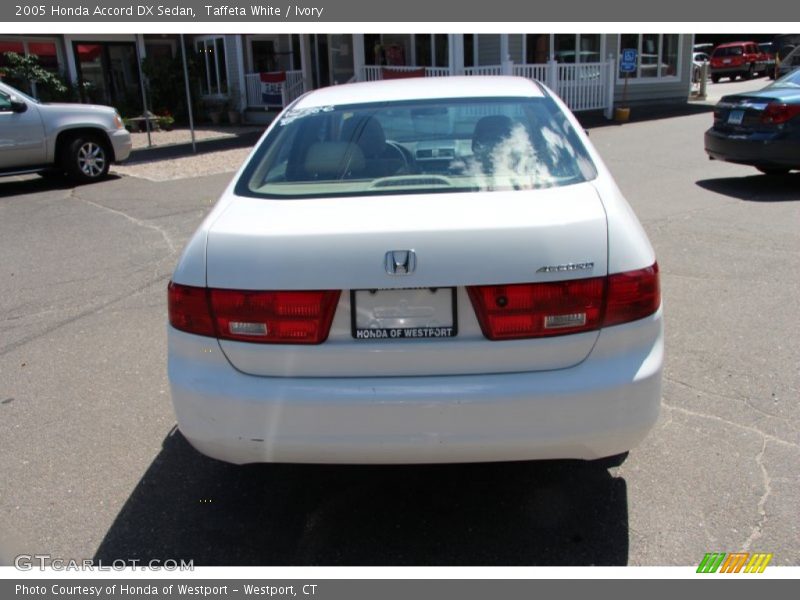 Taffeta White / Ivory 2005 Honda Accord DX Sedan