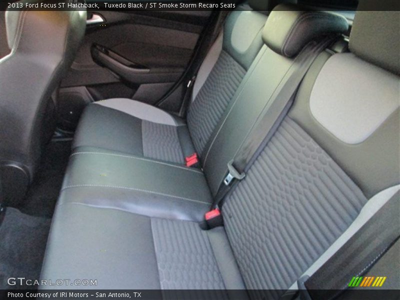 Tuxedo Black / ST Smoke Storm Recaro Seats 2013 Ford Focus ST Hatchback