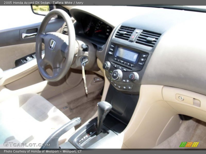 Taffeta White / Ivory 2005 Honda Accord DX Sedan